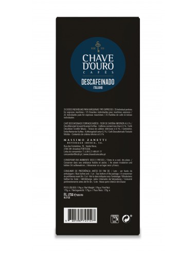 Chave D'Ouro - Cápsulas Descafeinado