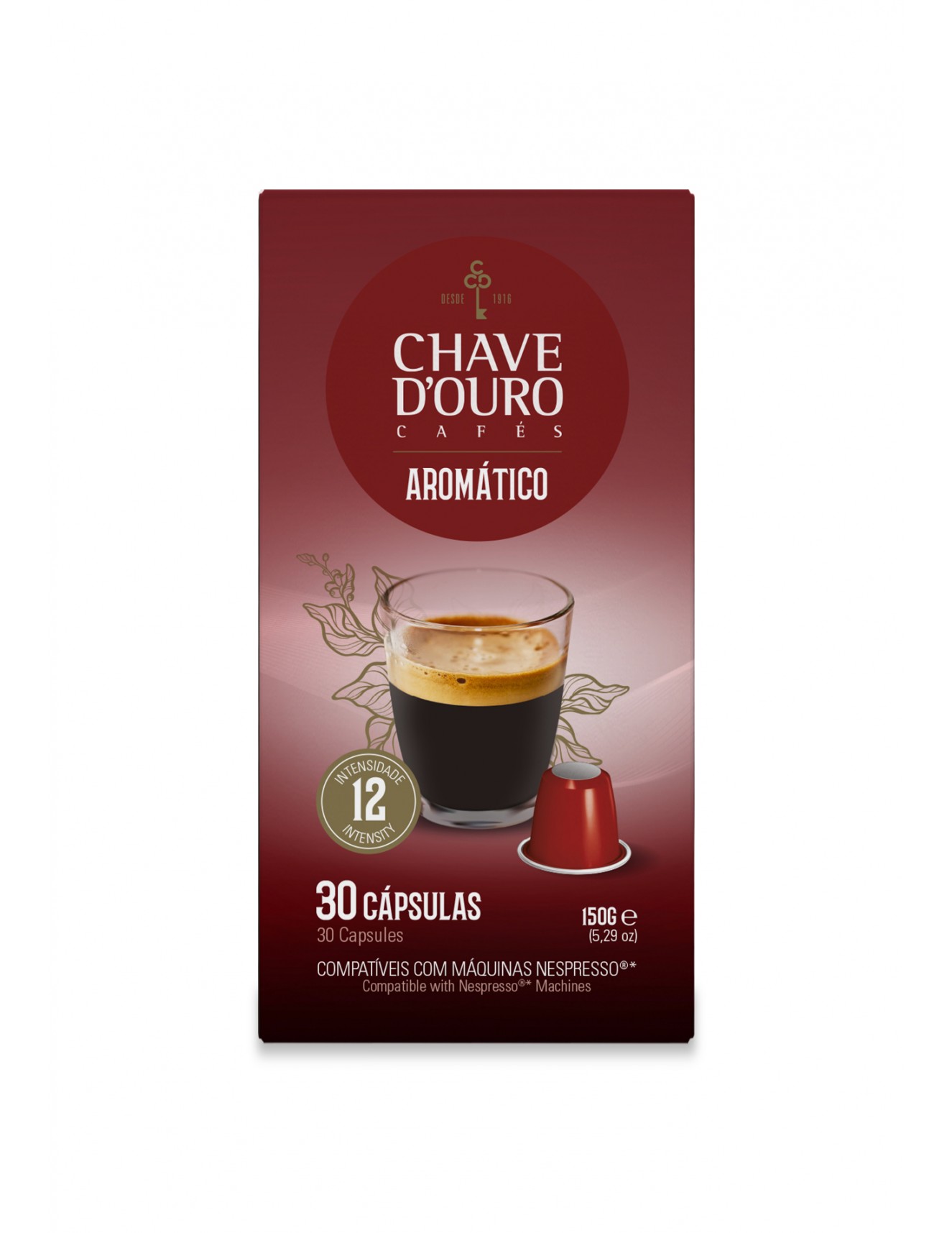 Chave D'Ouro - Cápsulas compatíveis...